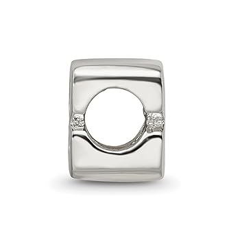 Amazon | スターリングシルバーリフレクションズナンバービーズ